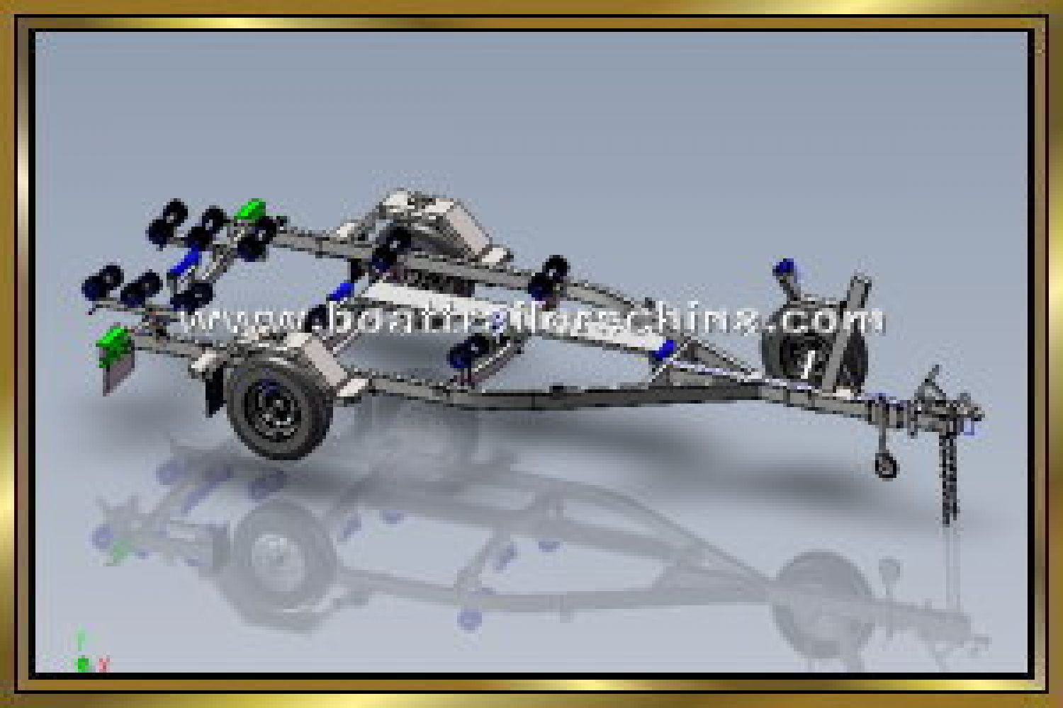 Spitfire Trailers 5.6 Boat Trailers China Roller Traiiler