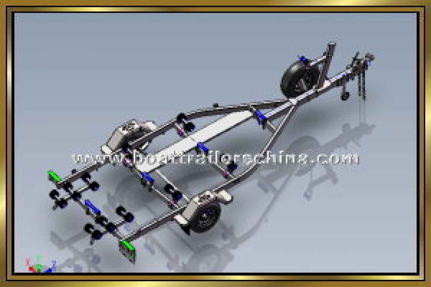 Spitfire Trailers Boat Trailers China 5.6M 1,000kg Braked Boat trailer